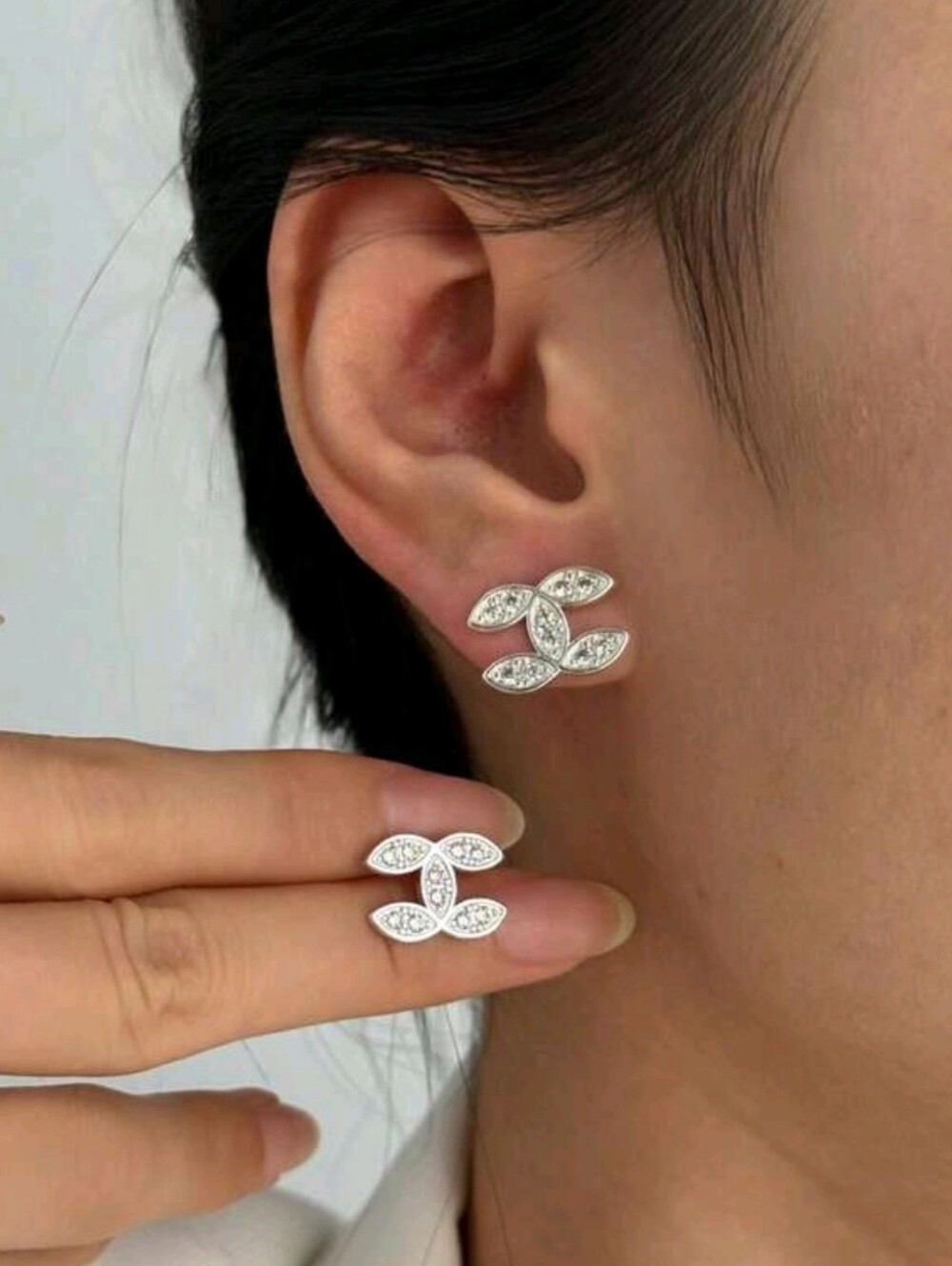 Chanel Style Earrings